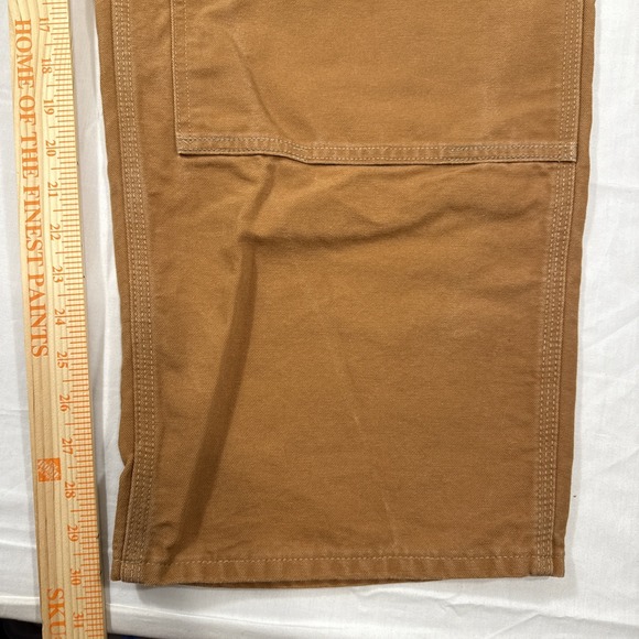 PANTS DOUBLE KNEE Carhartt BO1 BRN Duck 48/30 USA UNION MADE - Picture 6 of 10